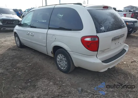 2005 Chrysler Town & Country Lx из США, поврежденный, VIN 2C4GP44R65R386401